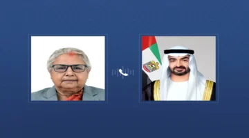 رئيس الدولة ورئيسة وزراء نيبال يتباحثان تداعيات التصعيد العسكري